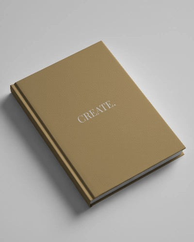 Carnet à couverture rigide - CREATE